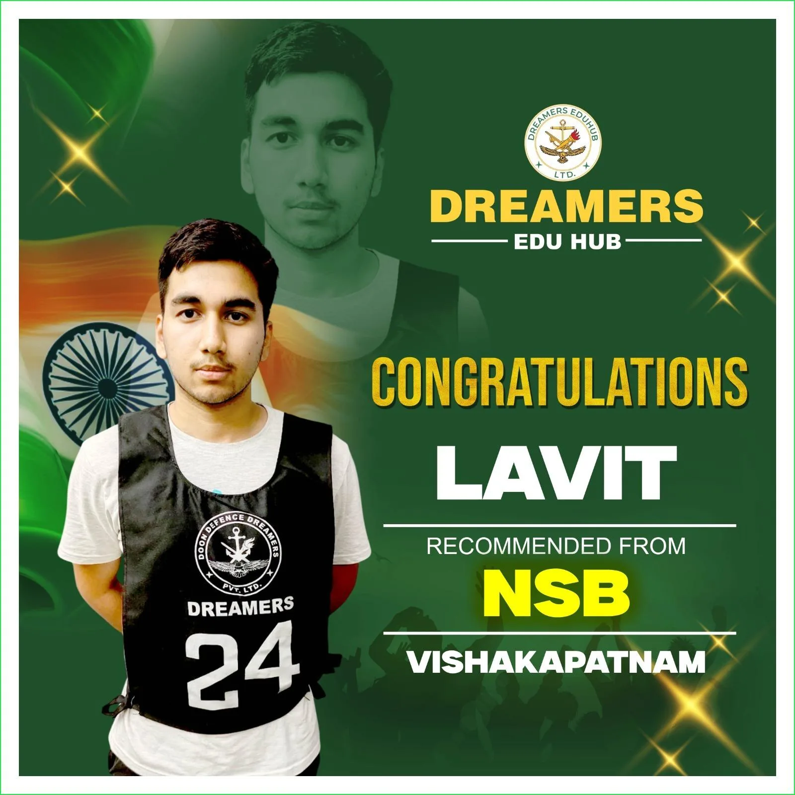 lavit Doon Defence Dreamers selections