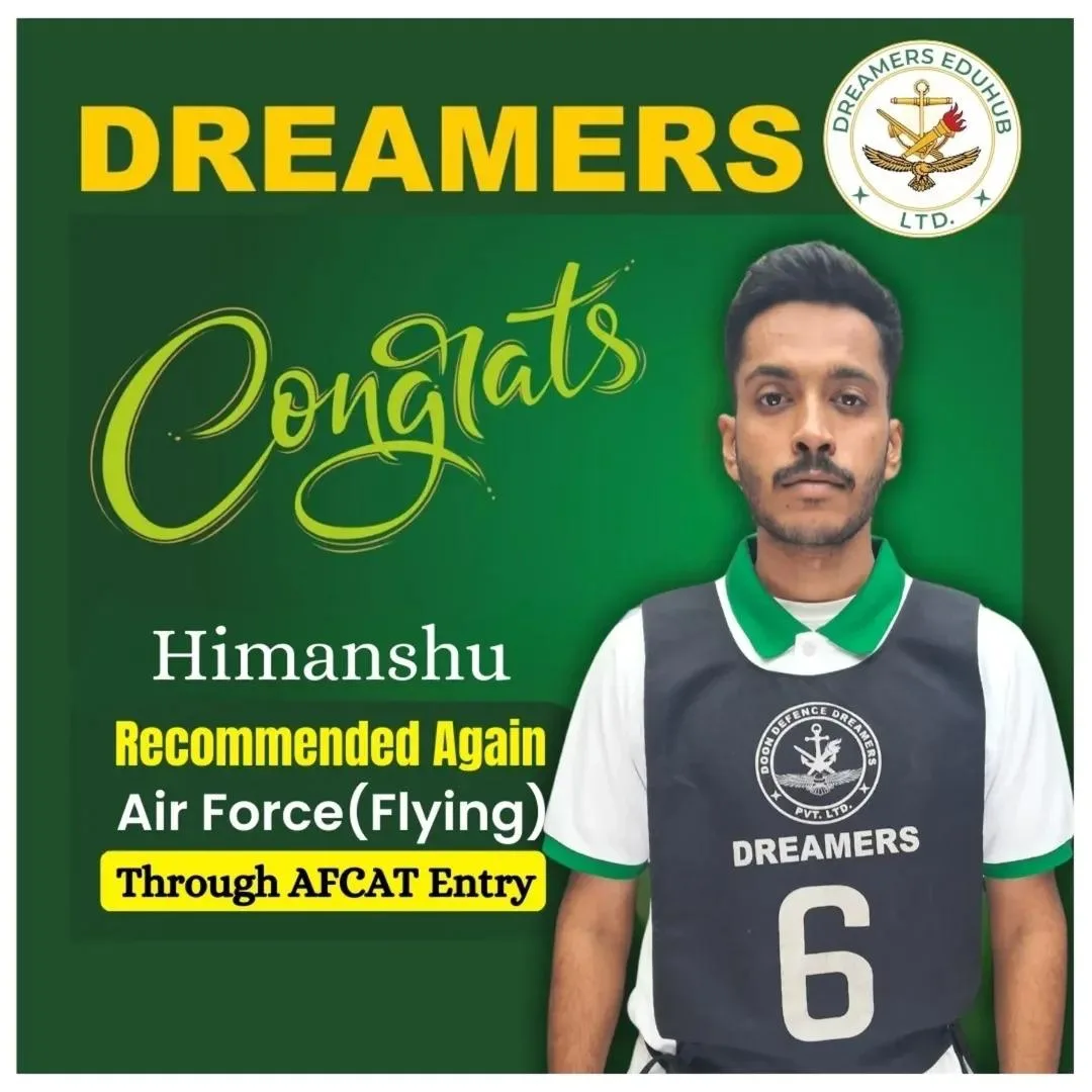 himanshu Doon Defence Dreamers selections