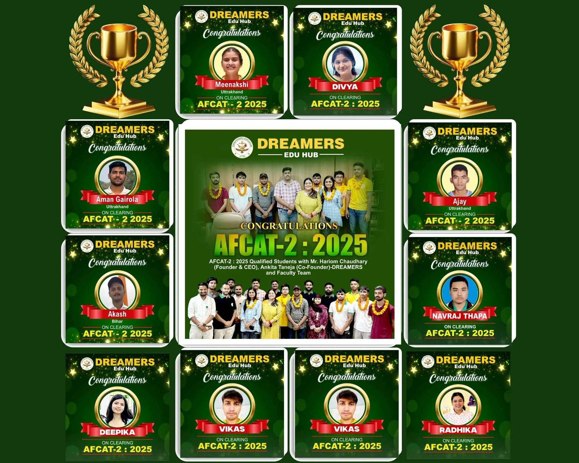 AFCAT 2 SELECTIONS 2025