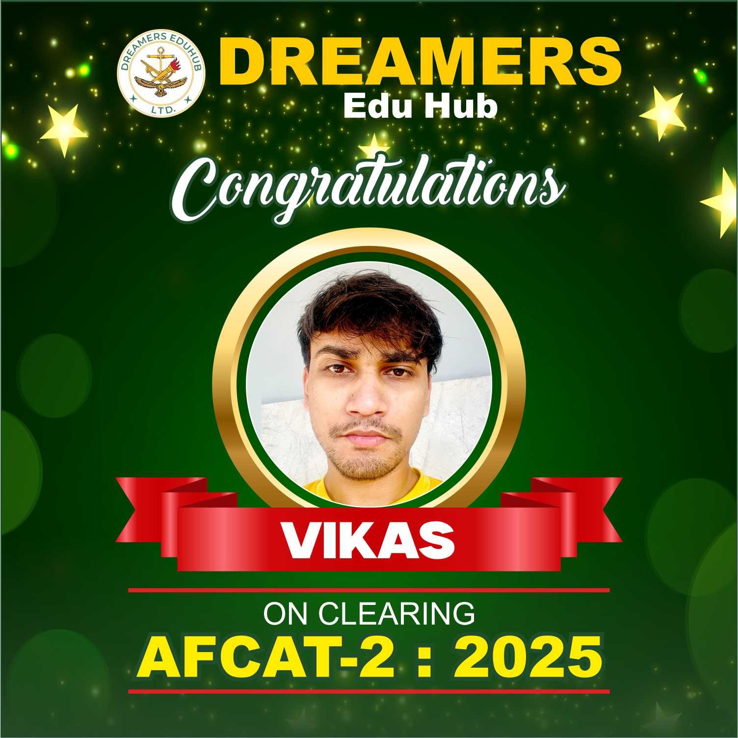 AFCAT 2 VIKAS SELECTIONS 2025