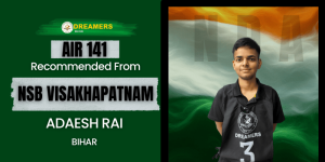 Adarsh rai nsb air 141, आदर्श राय