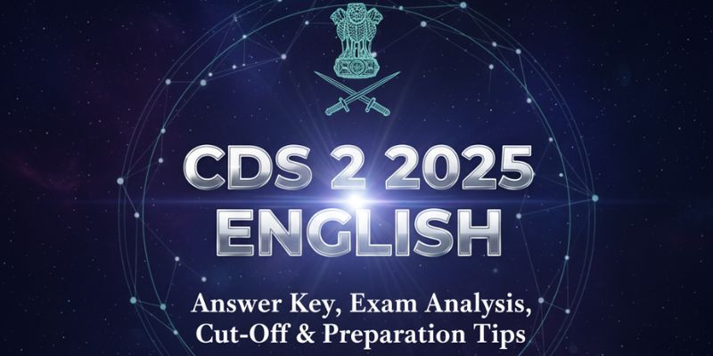 CDS 2 2025 English – Answer Key, Exam Analysis, Cut-Off & Preparation Tips