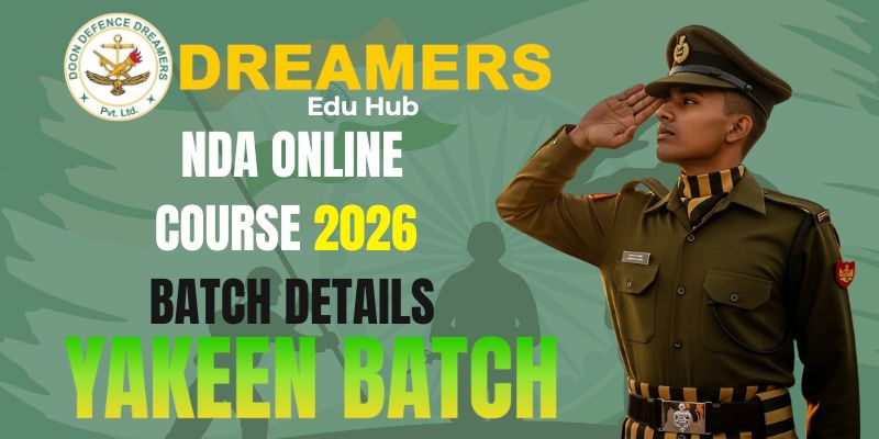 NDA Online course 2026 yakeen Batch