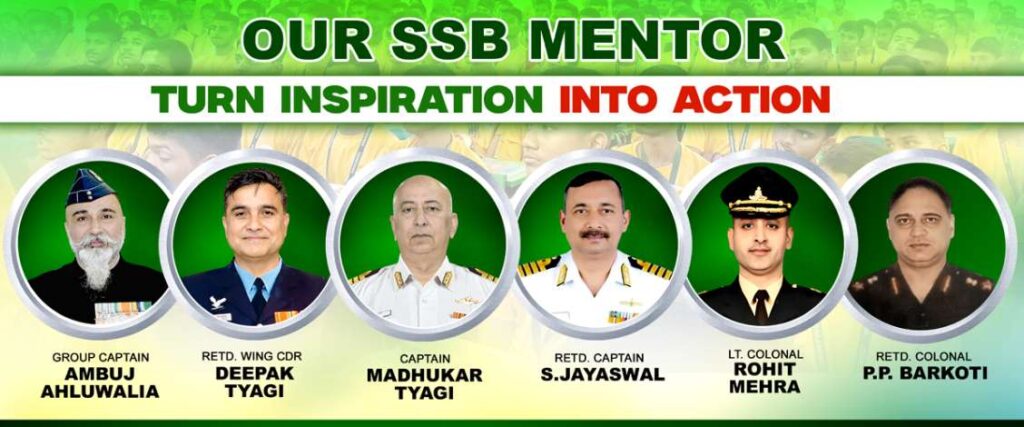 SSB Mentor of Doon Defence Dreamers