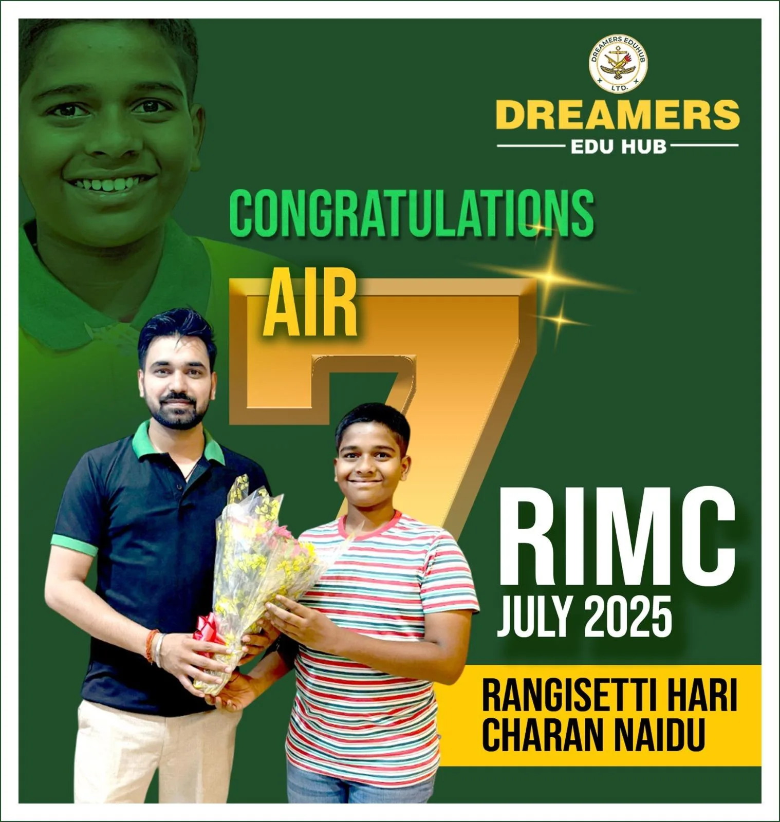 RIMC 2022 Selection doon defence dreamers