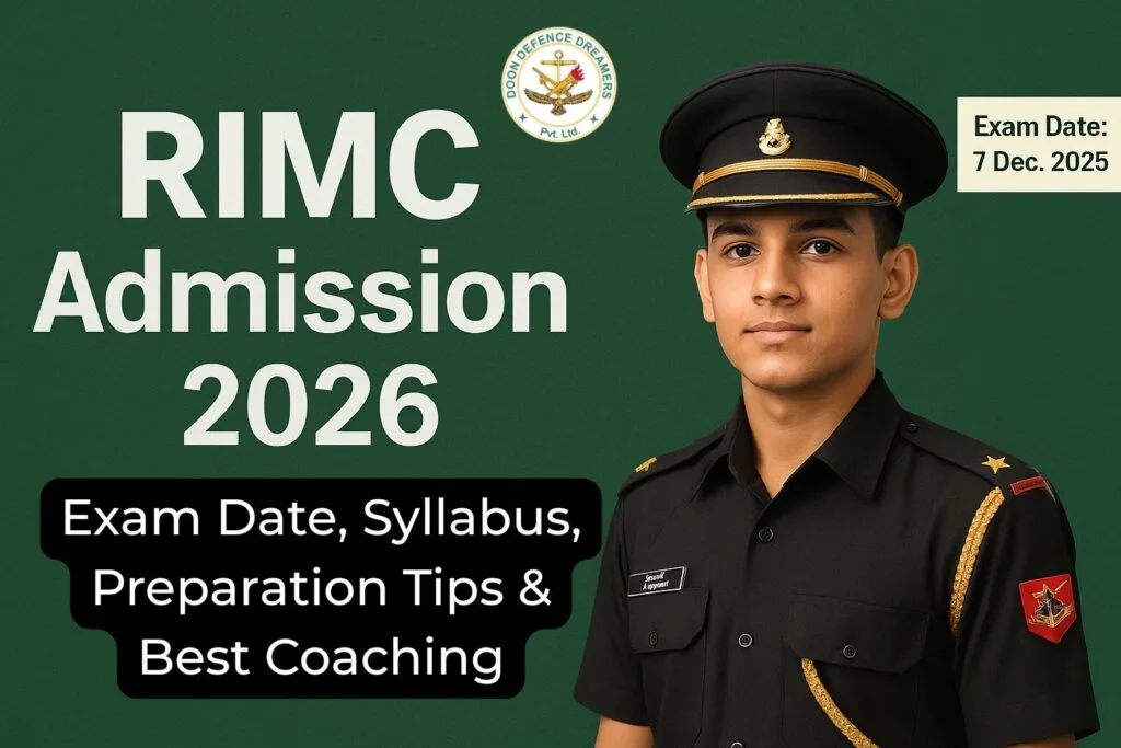 rimc admission 2026 doon defence dreamers