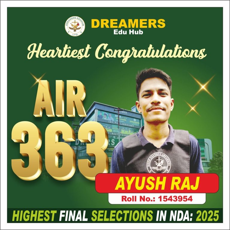 Ayush raj AIR 363