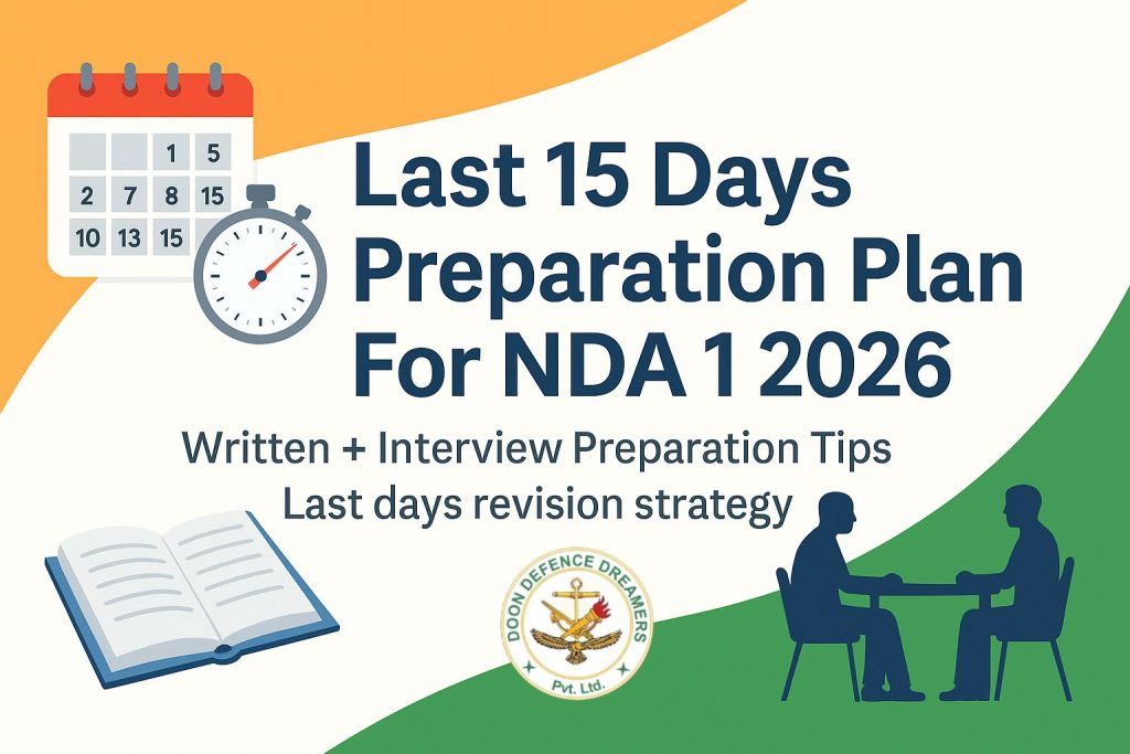 Last 15 Days Preparation Plan For NDA 1 2026