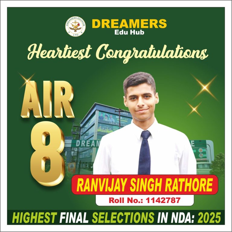 Ranvijay singh AIR 8