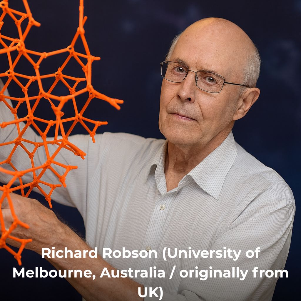 Richard Robson (University of Melbourne, Australia originally from UK)