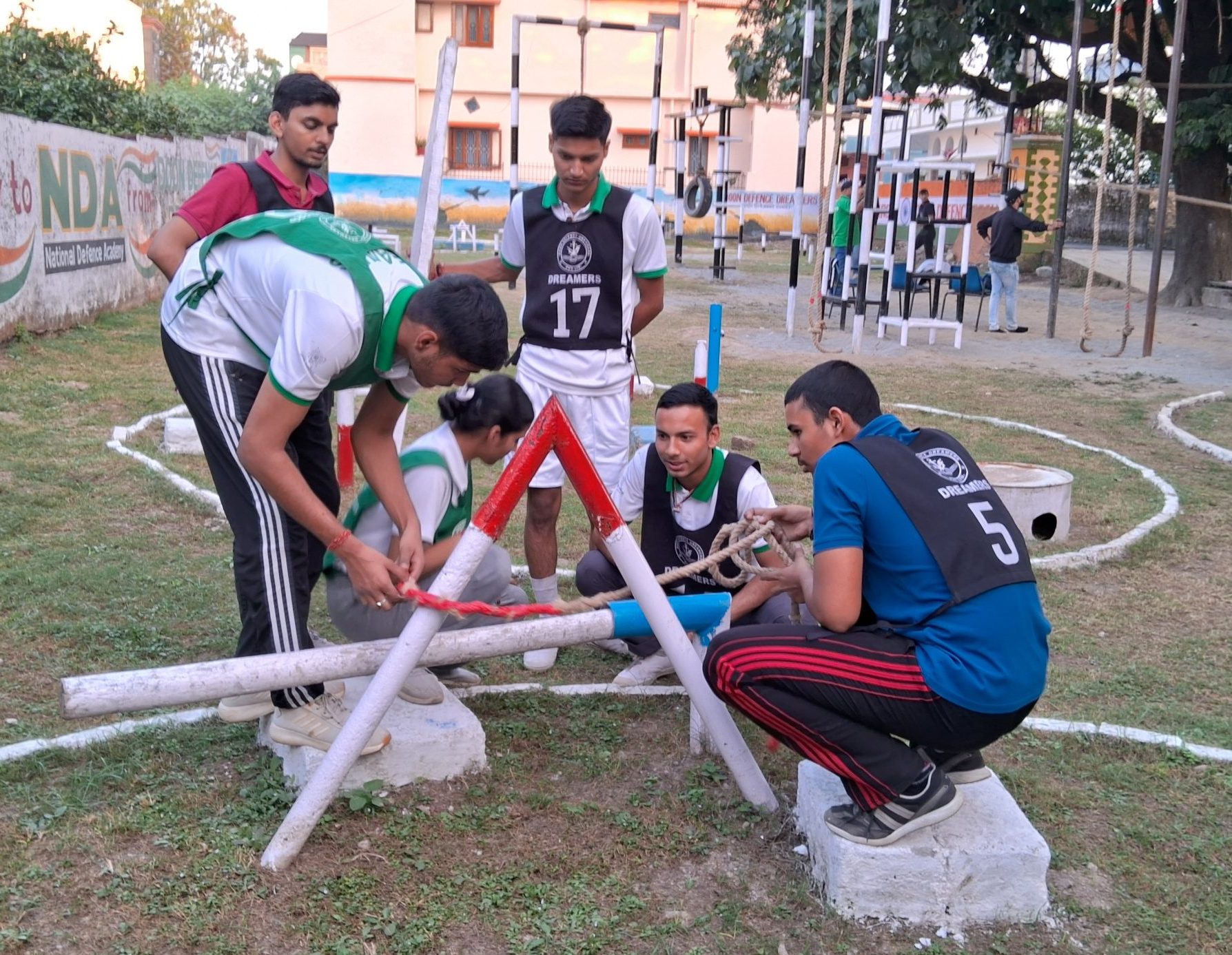 ssb activity with student doon defence dreamers gallery