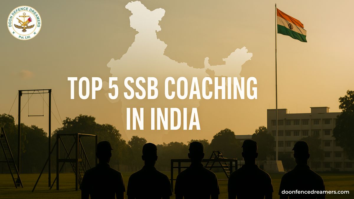top 5 ssb coachinng in india DDD