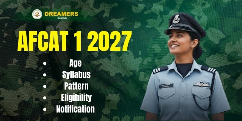 AFCAT 1 2027 Notification