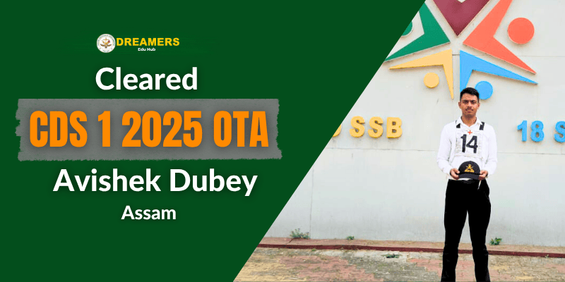 Avishek Dubey CDS 1 2025 OTA
