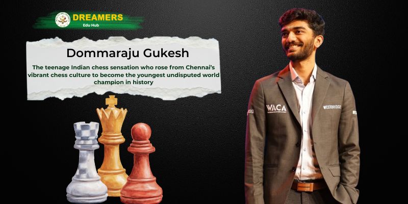 Grandmaster Dommaraju Gukesh