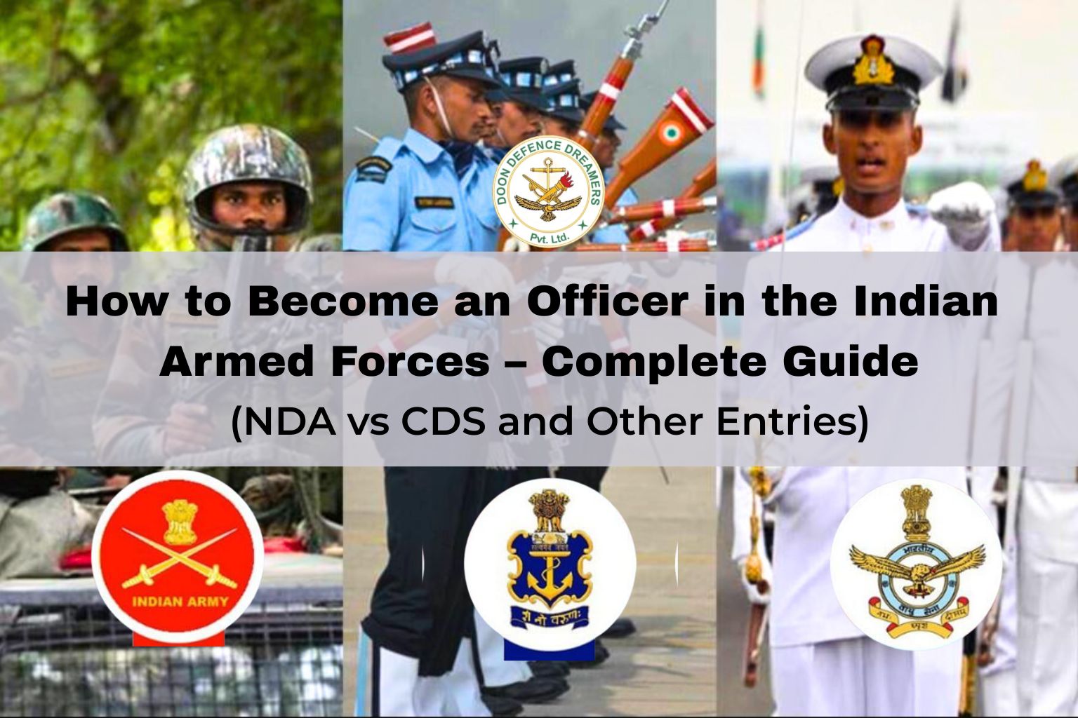 How to Become an Officer in the Indian Armed Forces