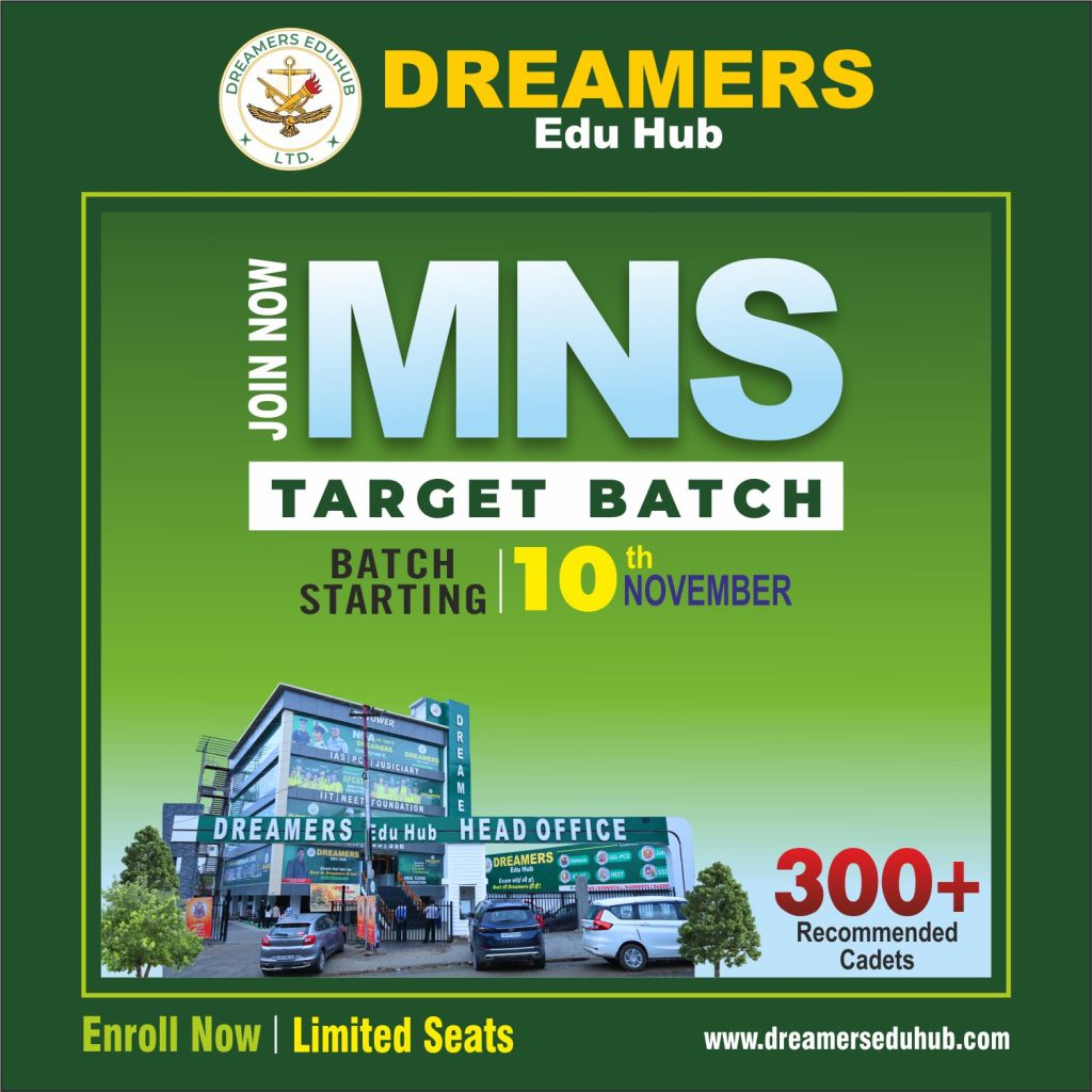 MNS Exam 2027: Notification, Eligibility, Syllabus, Complete Guide MNS target batch NOV