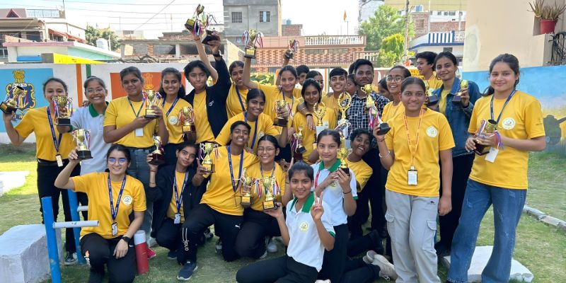 Participation of Students in Sports Fest