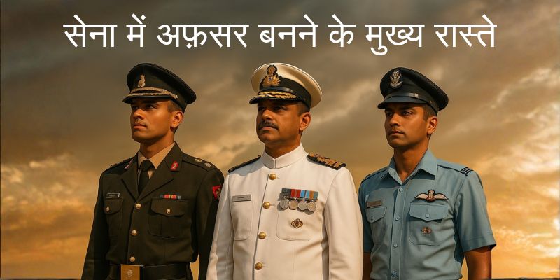 NDA/CDS से सेना में अफसर कैसे बनें | पूरे रास्ते और ग़लतियां Path to become an army officer