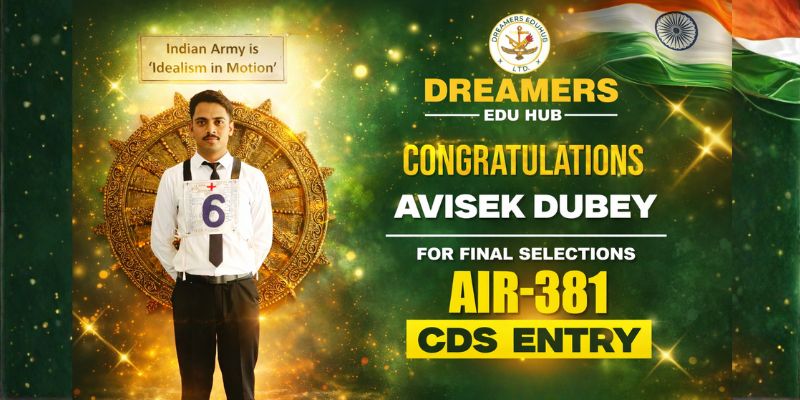 CDS AIR 381 Achiever Avisek Dubey