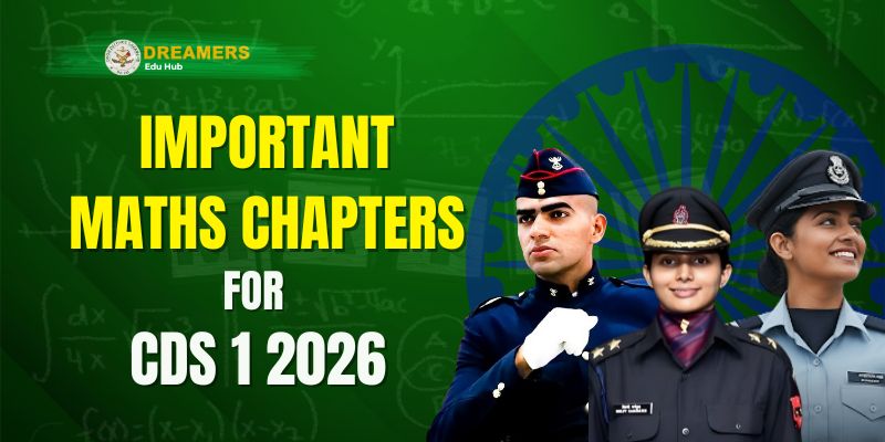 Important maths chapters for cds 1 2026