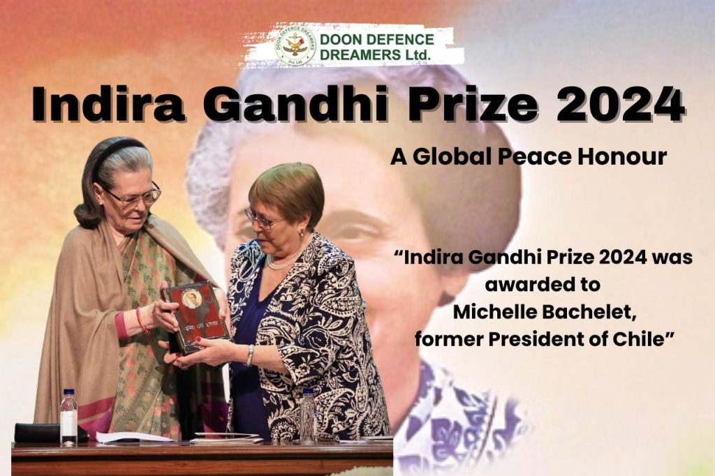 Indira Gandhi Prize 2024