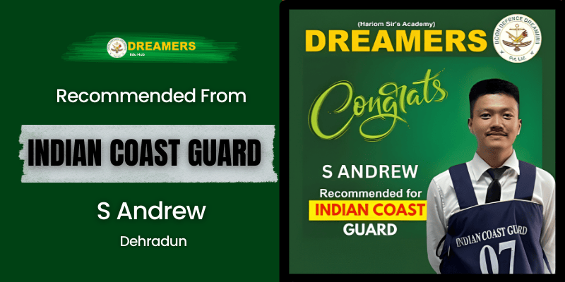 S Andrew Success Story: Indian Coast Guard Selection
