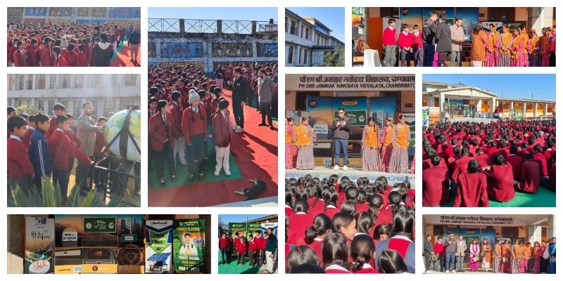 Oho Hill Yatra PM Shri Jawahar Navodaya Vidyalaya Champawat Oho Hill Yatra Day 2 PM Shri Jawahar Navodaya Vidyalaya Champawat