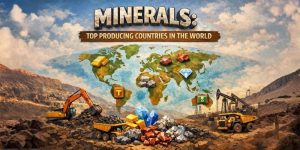 Top Mineral Producing Countries in the World (दुनिया में शीर्ष खनिज उत्पादक देश)