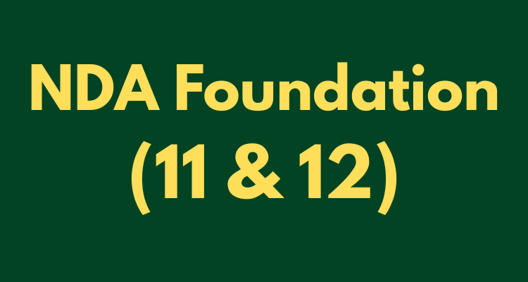 nda foundation 11 &12