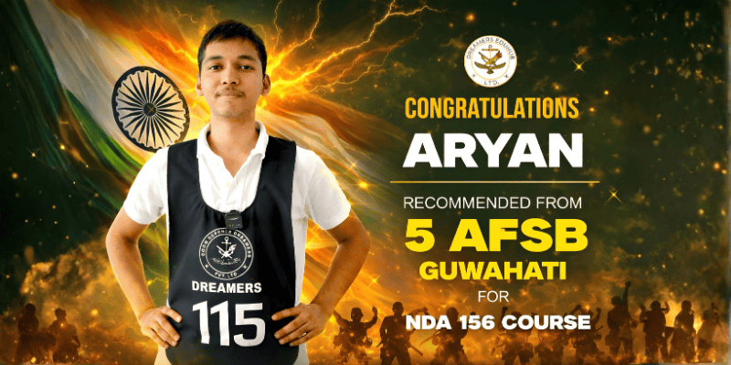 Aryan recommended from 5 AFSB Guwahati Dreamers Edu Hub