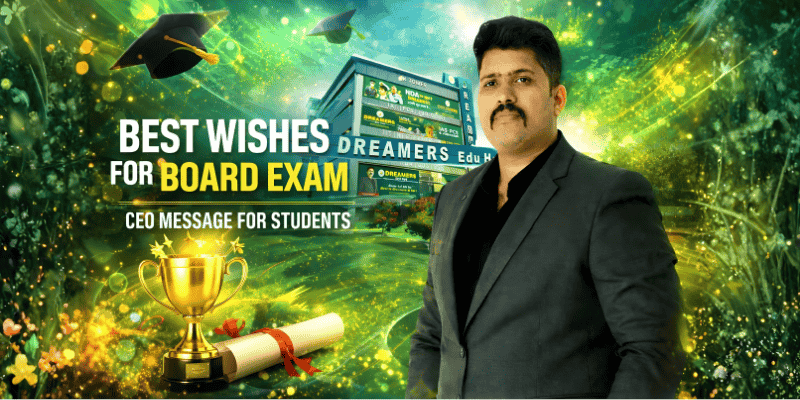 Best Wishes for Board Exam – CEO Message for Students