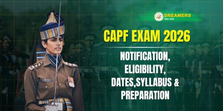 CAPF Exam 2026: Notification, Eligibility, Dates & Syllabus