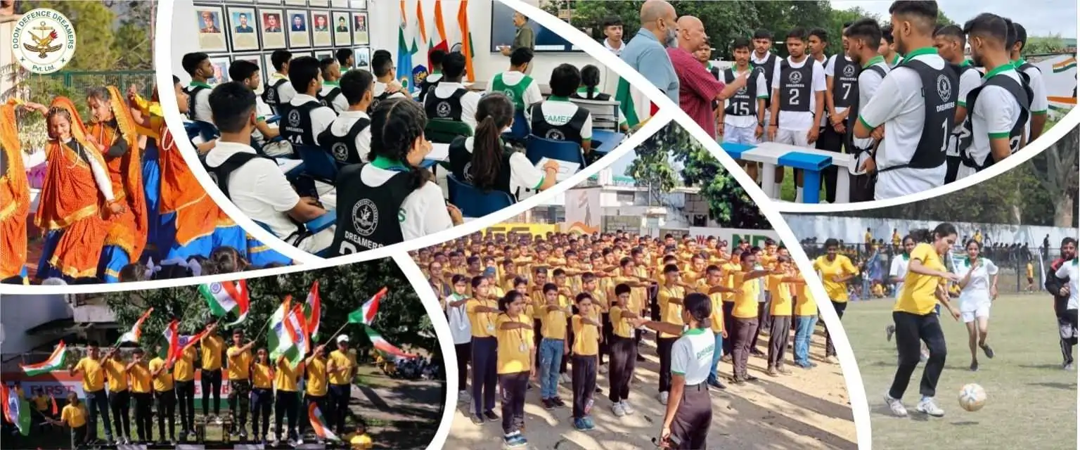 NDA pre foundation events activity doon defence dreamers dehradun