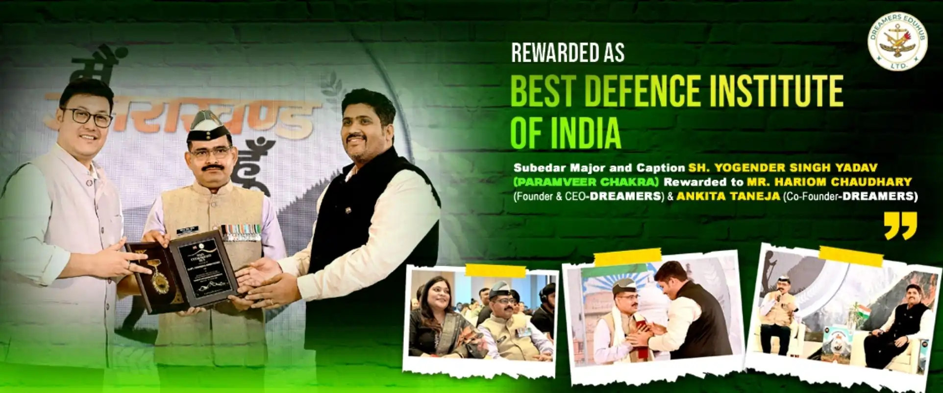 Yogender Singh Yadav with Hariom Chaudhary