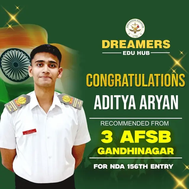 Home aditya - NDA 2 2025 Selected Student at Doon Defence Dreamers