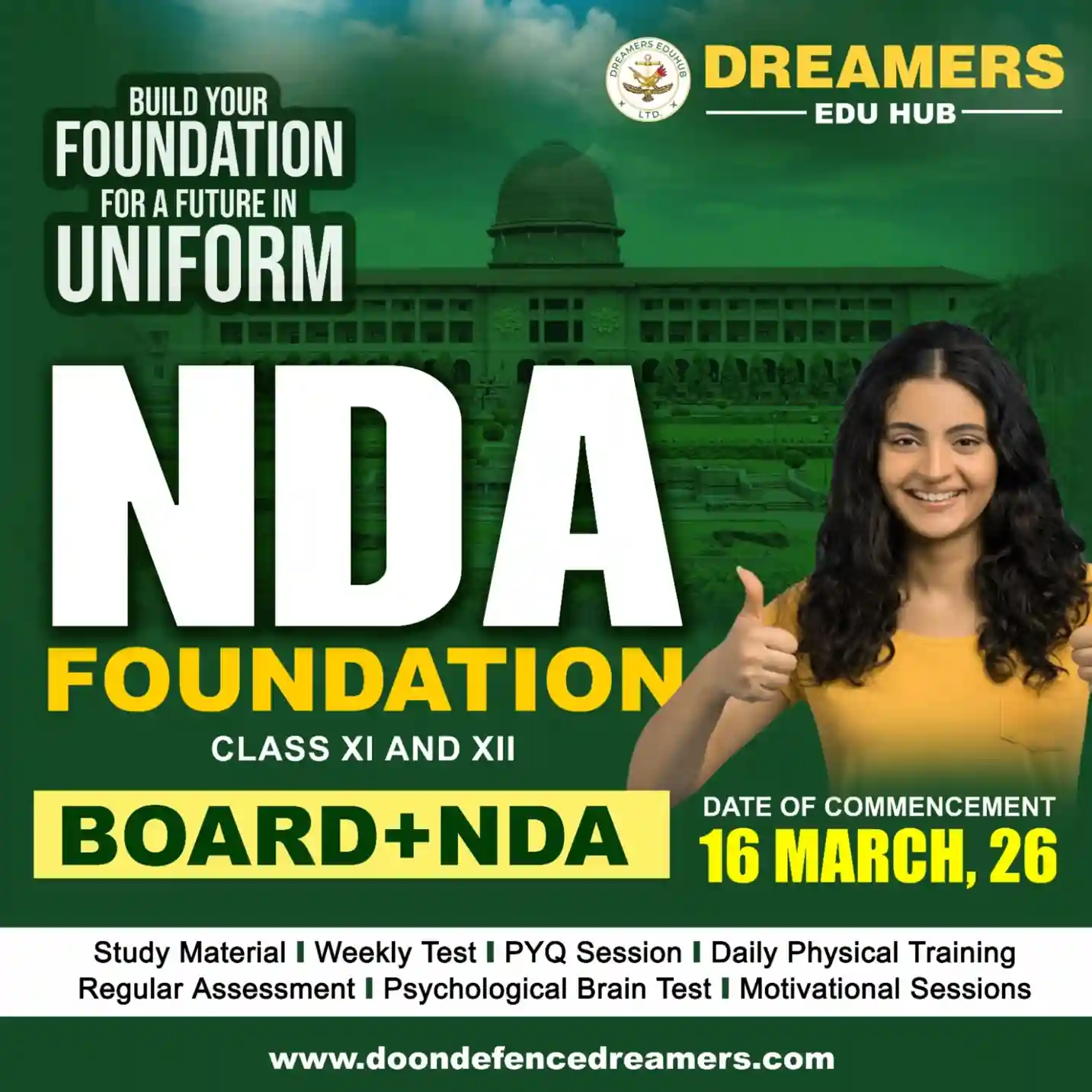 Home NDA Foundation 2026 Upcoming Batch Details - Doon Defence Dreamers Edu Hub