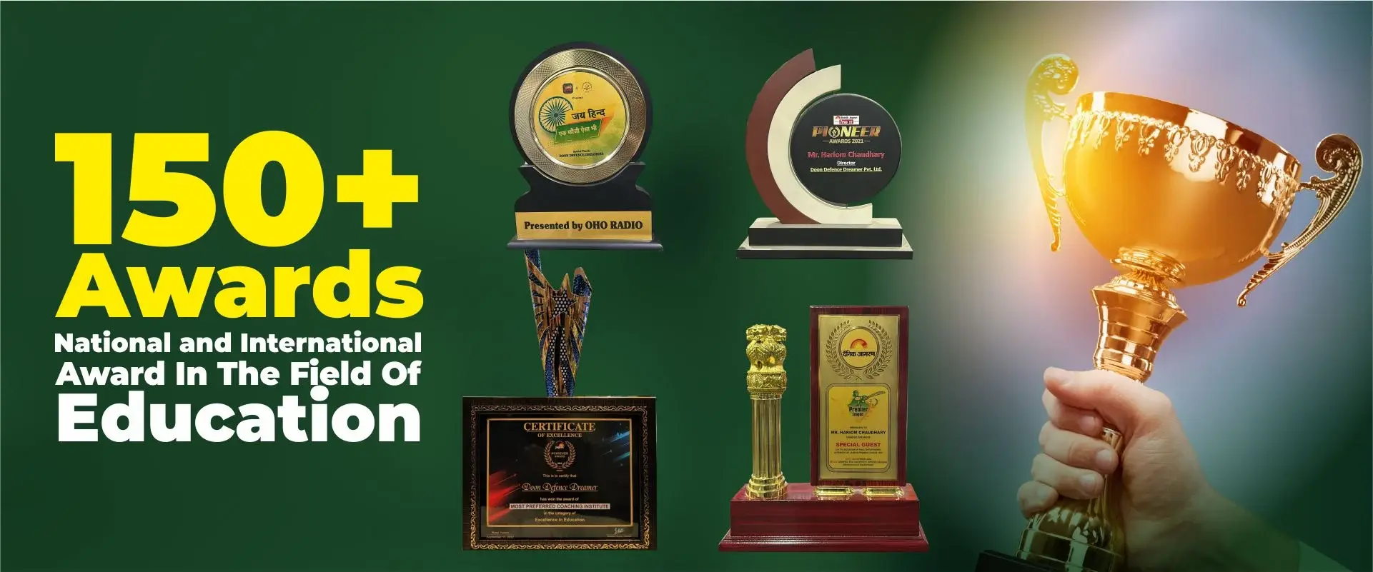 Home 150+ Awards for best result Doon defence dreamers