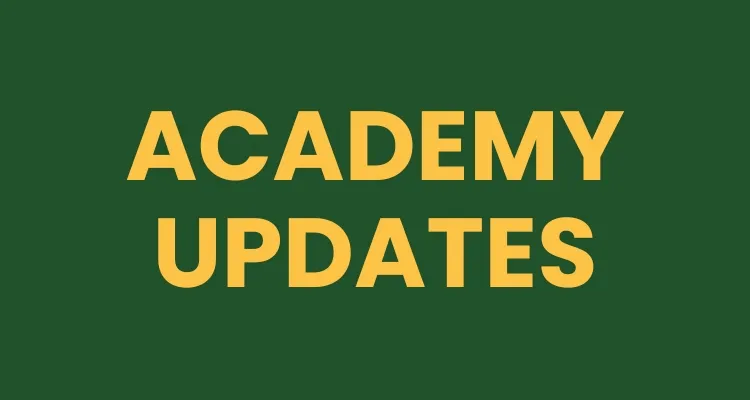 Academy updates