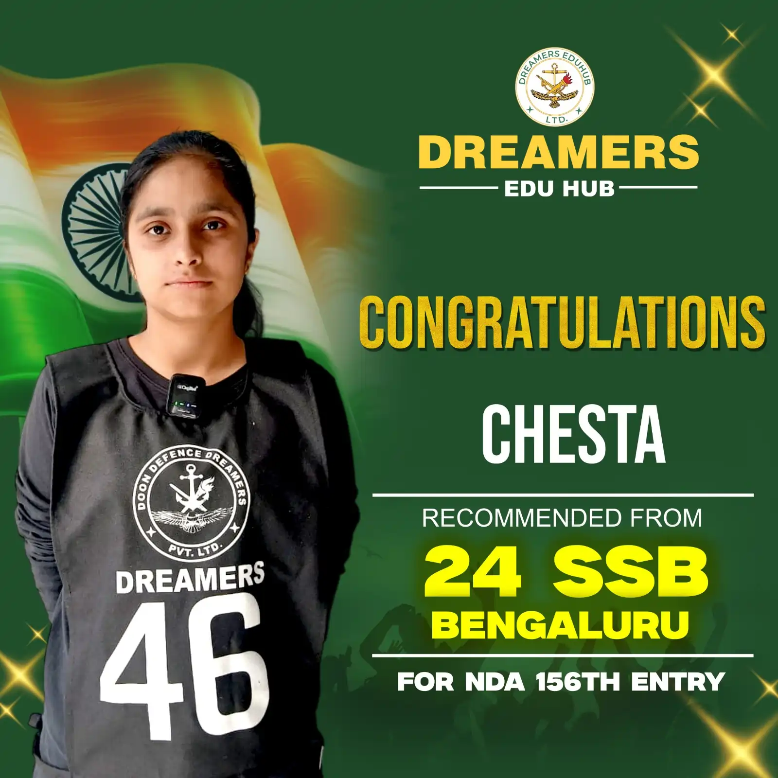 Chesta 24 SSB Bengaluru