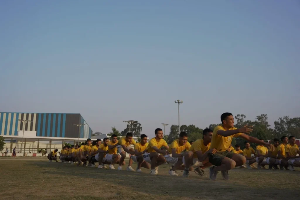 Physical Training of Students of Doon Defence Dreamers