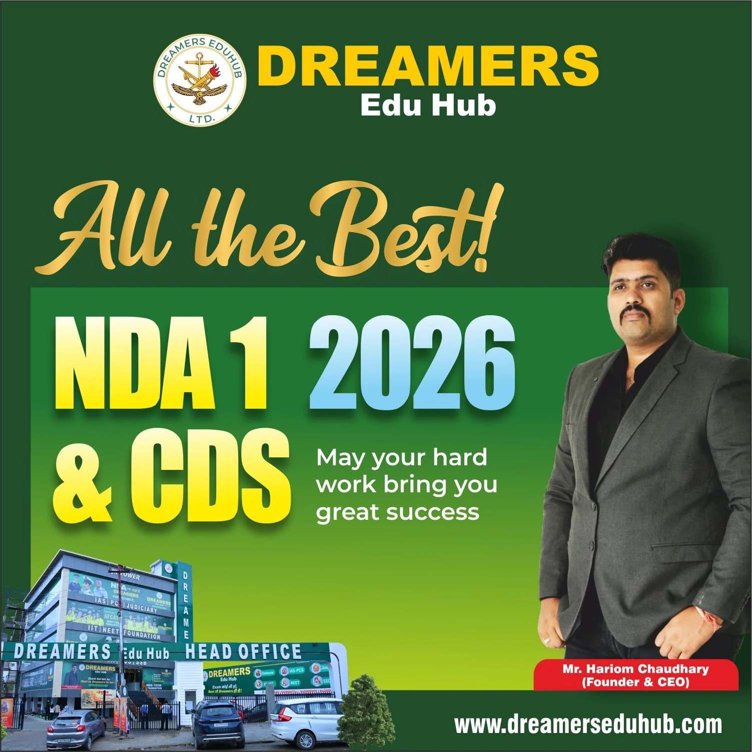Good wishes for NDA Aspirants For NDA 1 2026