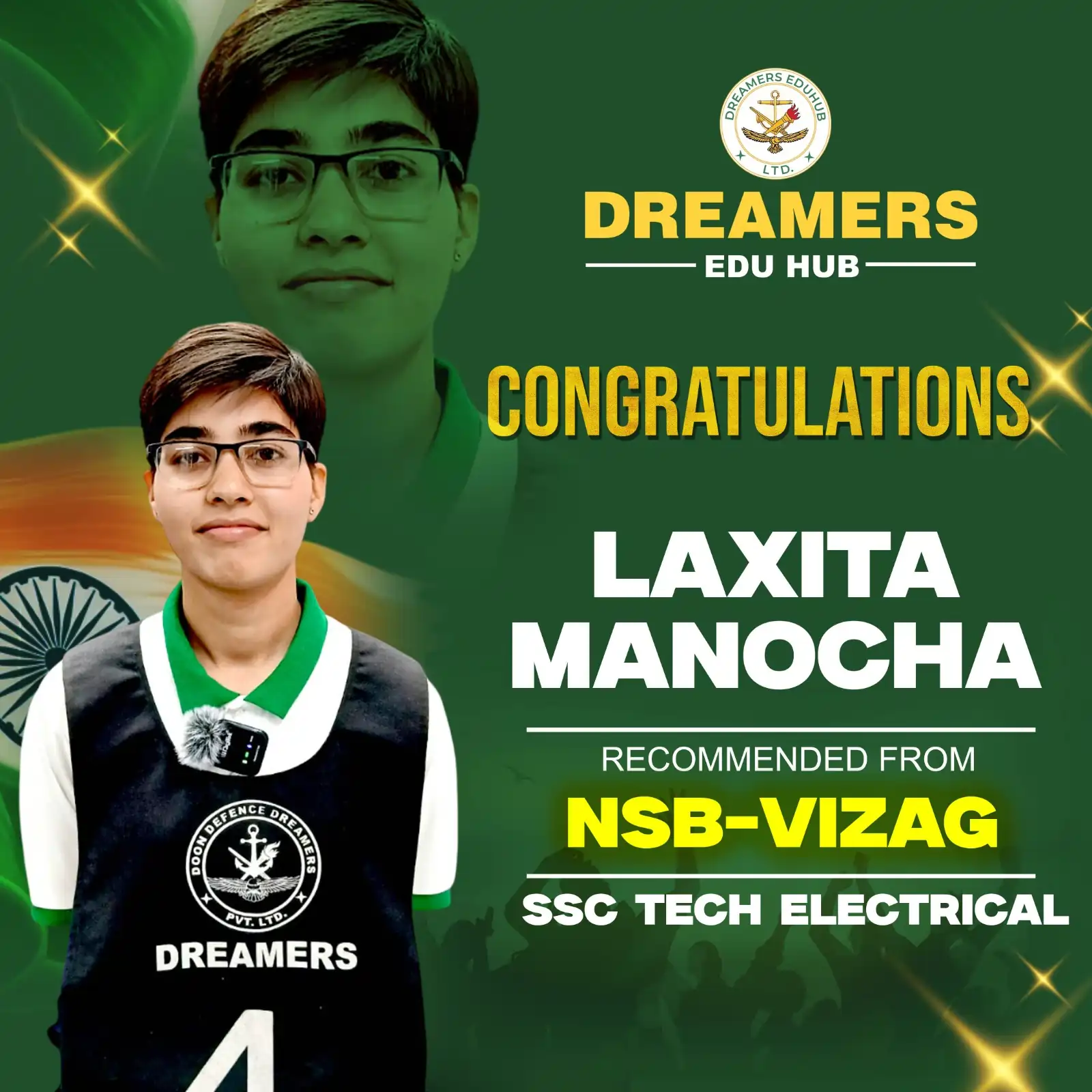 Laxita Manocha NSB VIZAG SSC Tech Electrical