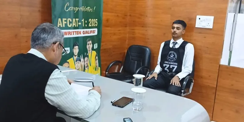 Adit Sharma for SSB Interview Practice in Doon Defence Dreamers