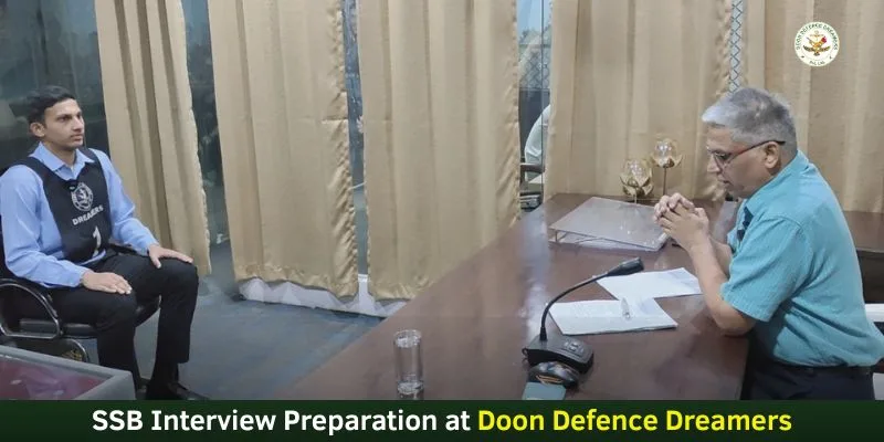 Interview Preparation at Doon Defence Dreamers