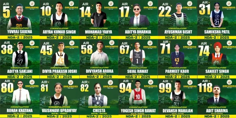 NDA 2 2025 Selections - Doon Defence Dreamers