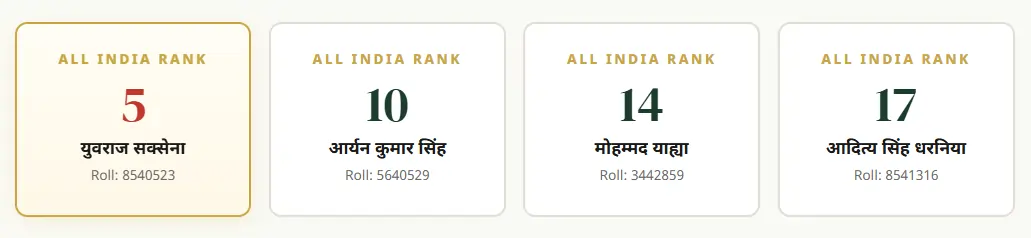 NDA 2 2026 Selection