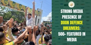 Media presence of Doon Defence Dreamers