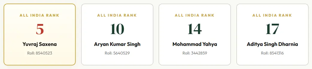 TOP AIR RANKERS DREAMERS