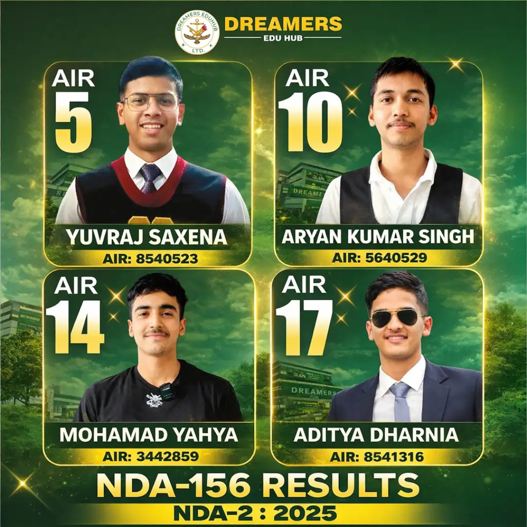 Top AIRs Form Doon Defence Dreamers